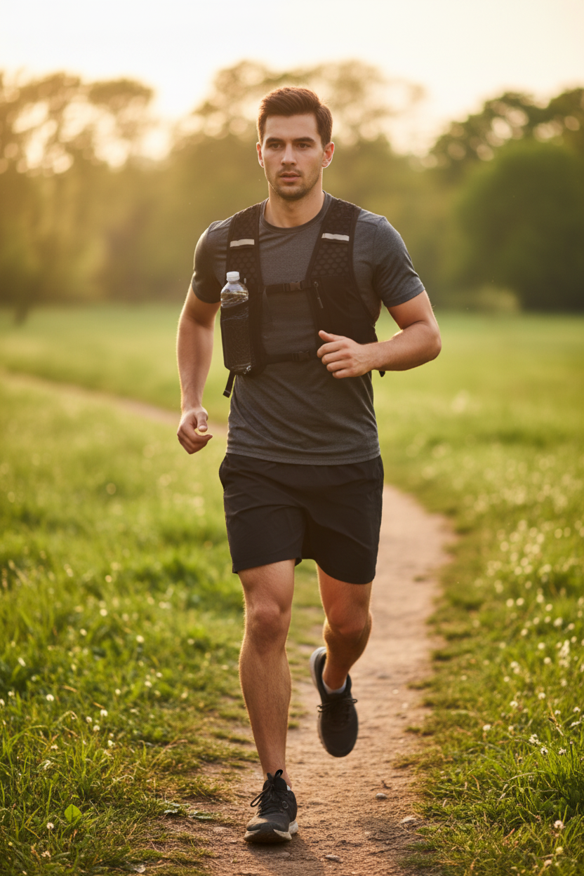 CoreForm Running Hydration Vest - Lifestyle Shot