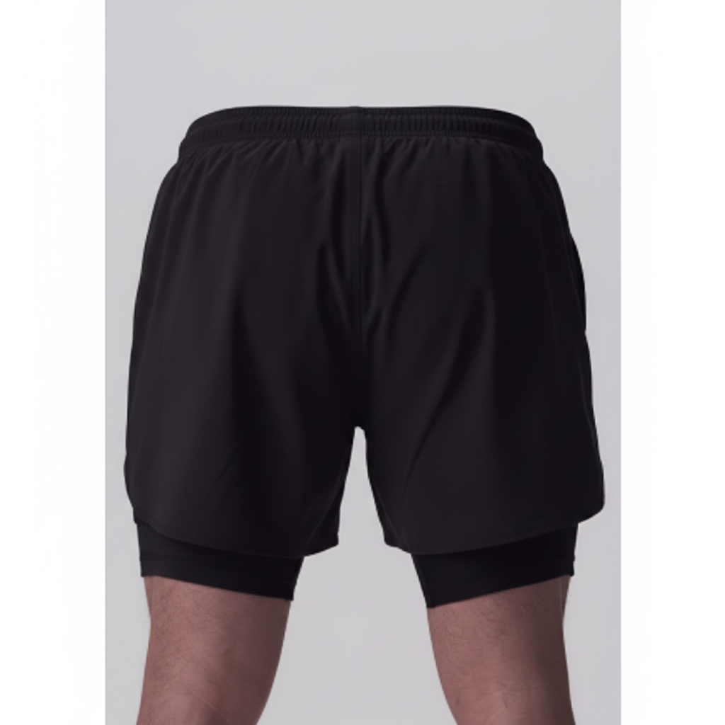 CoreForm 2-in-1 Training Shorts - Back View
